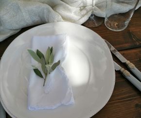 Tischdekoration_Italien_grün_weiß